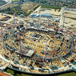 1 000 ouvriers sur le chantier du Grand Stade de l’OL !